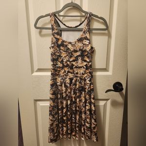 Blackmilk Bee Reversible Skater Dress